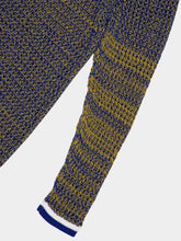 Marni Two-Tone Striped Hooded Sweatshirt