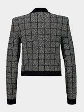 Balmain Black Light Tweed Cardigan