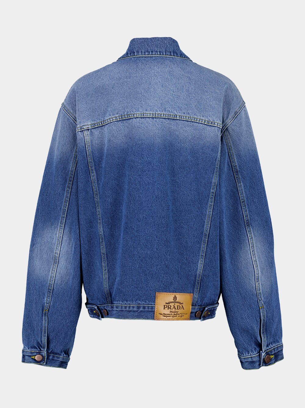 Light Blue Used Denim Jacket