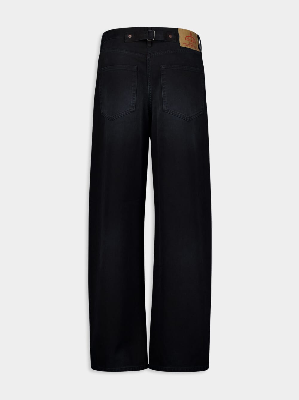 Black Barrel Leg Jeans