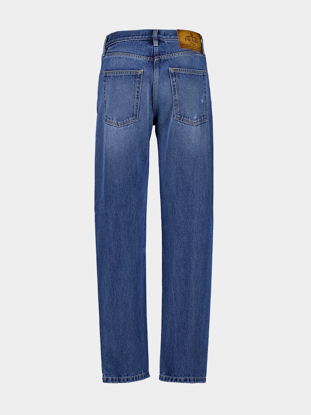 Light Blue Used Denim Jeans