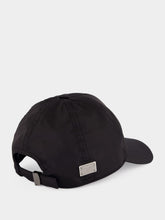 Dolce & Gabbana Black Logo Nylon Baseball Cap