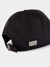 Dolce & Gabbana Black Logo Nylon Baseball Cap