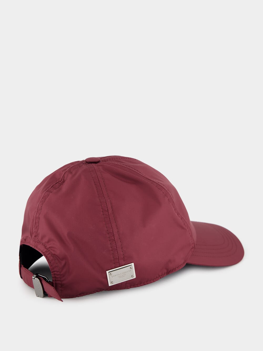 Burgundy Baseball Cap with Logo