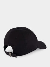 Dolce & Gabbana Black Cotton Rapper Cap with Logo Plate