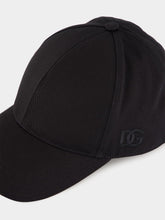 Dolce & Gabbana Black Cotton Rapper Cap