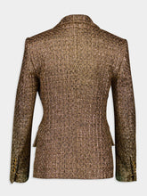 Tom Ford Gilded Tweed Single-Breasted Blazer