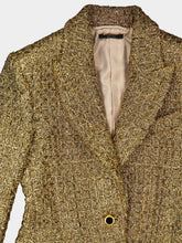 Tom Ford Gilded Tweed Single-Breasted Blazer