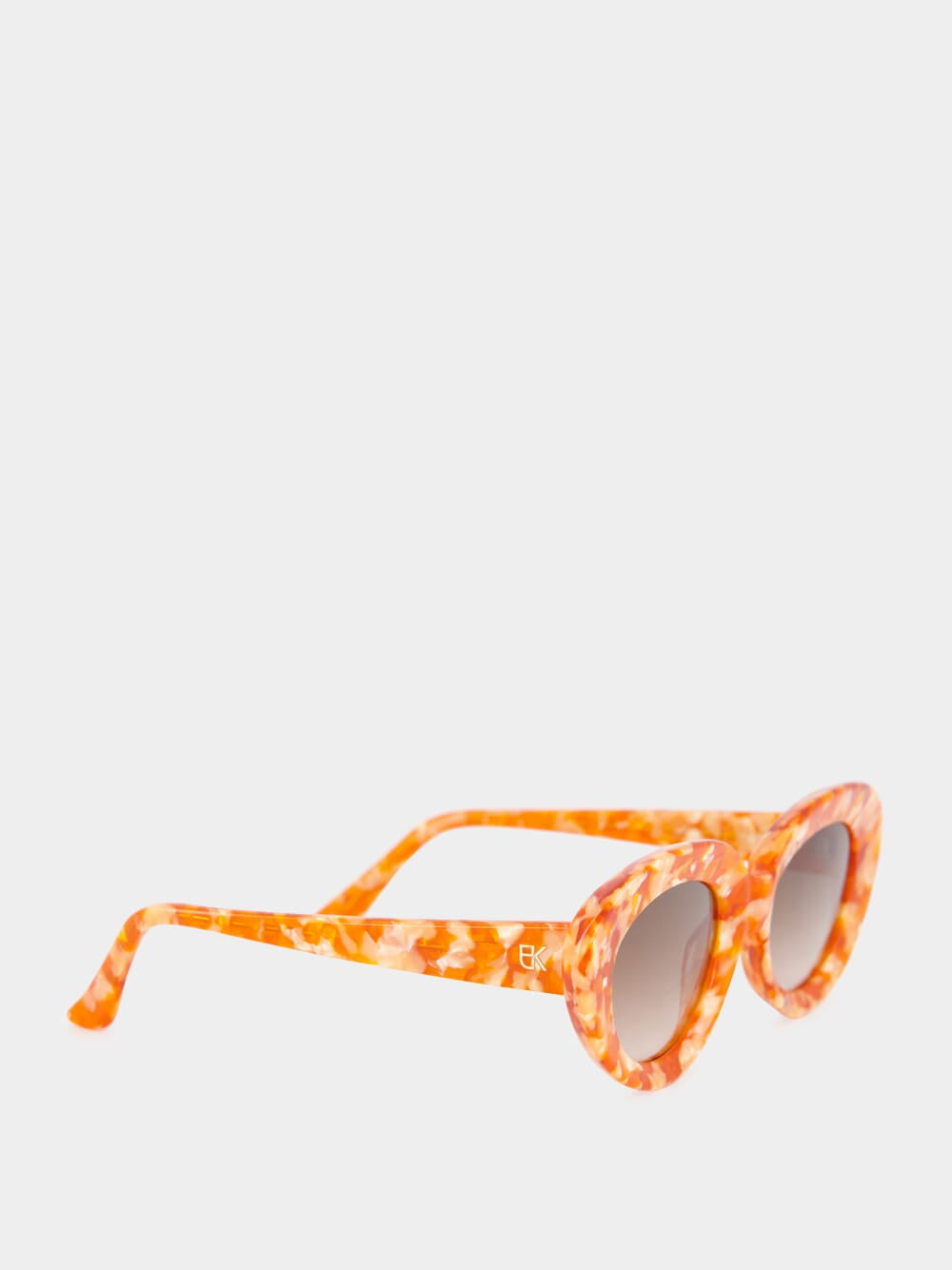 Gigi Orange Cat-Eye Sunglasses