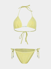 Hunza G Butter Gina Beaded Bikini