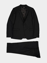 Dolce & Gabbana Black Martini-Fit Stretch Wool Suit