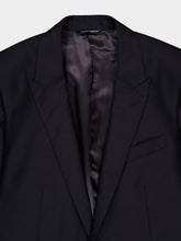 Dolce & Gabbana Blue Martini-Fit Stretch Wool Suit