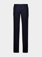 Dolce & Gabbana Blue Martini-Fit Double-Breasted Wool Suit
