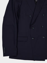 Dolce & Gabbana Blue Martini-Fit Double-Breasted Wool Suit
