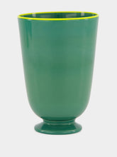La DoubleJ Green Murano Glasses Set of 2