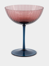 La DoubleJ Set of 4 Rainbow Glass Coupes