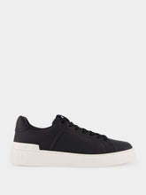 Balmain Black and White B-Court Sneakers