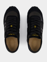 Balmain Black Racer 45 Leather Trainers
