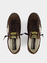 Golden Goose Ebony and Cream Super-Star Leather Sneakers