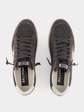 Golden Goose Antracite Ball Star Sneakers with Leather Star