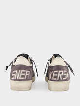 Golden Goose Antracite Ball Star Sneakers with Leather Star