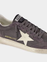 Golden Goose Antracite Ball Star Sneakers with Leather Star