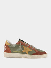 Golden Goose Ballstar Military Green Sneakers