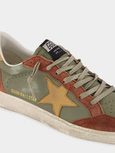 Golden Goose Ballstar Military Green Sneakers
