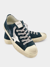 Golden Goose V-Star 2 Green Sneakers
