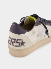 Golden Goose Ballstar White and Blue Sneakers