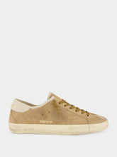 Golden Goose Tobacco and Cream Super-Star Sneakers