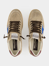 Golden Goose Bluette and Dark Burgundy Ball Star Sneakers