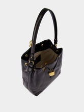 Balmain Black Pulse Calfskin Leather Backpack