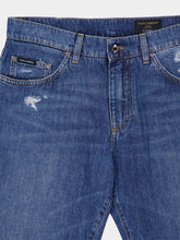 Dolce & Gabbana Blue Classic Cotton Jeans with Tag