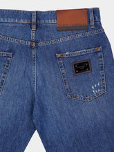 Dolce & Gabbana Blue Classic Cotton Jeans with Tag