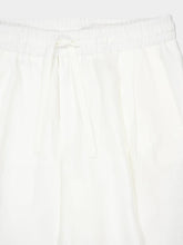 Dolce & Gabbana White Linen Jogging Trousers