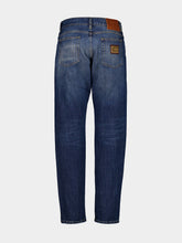 Dolce & Gabbana Blue Regular Fit Cotton Jeans