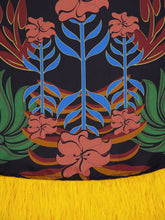 Grayf Visual Garden Print Printed Dress with Feathers | PDP - Fashion Clinic