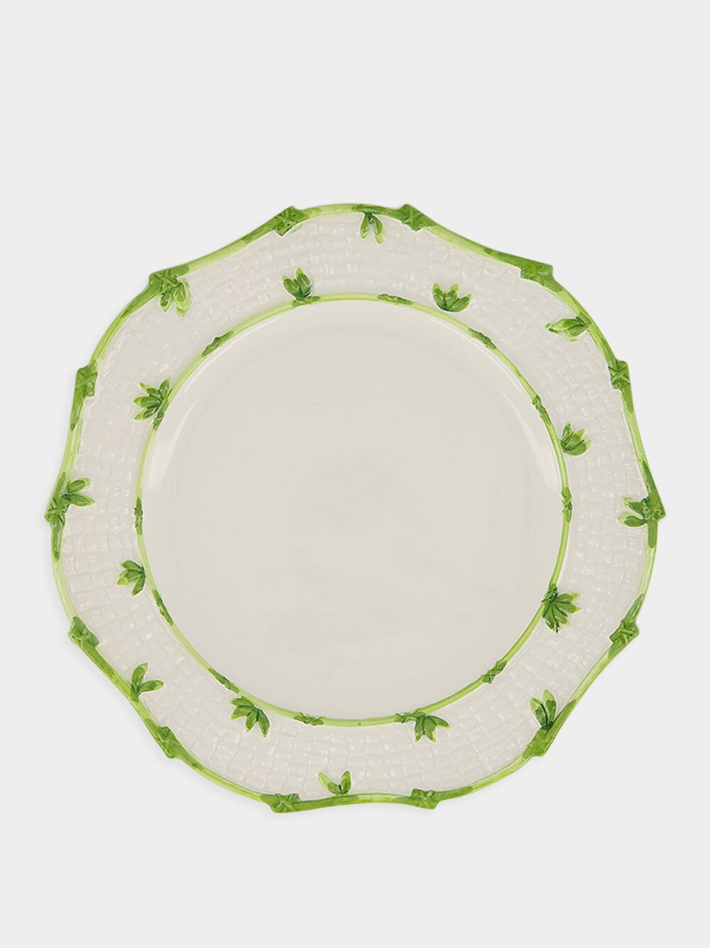 Greenery Dessert Plate