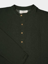 Spiritum Tulum Forest Green Gauze Cotton Shirt