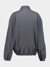 Miu Miu Black Chambray Blouson Jacket