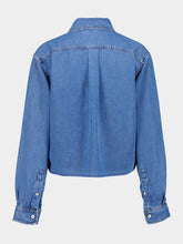 Miu Miu Navy Denim Shirt