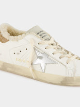 Golden Goose Super-Star Sneakers with Cocco Heel & Shearling