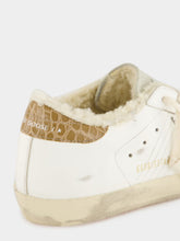 Golden Goose Super-Star Sneakers with Cocco Heel & Shearling