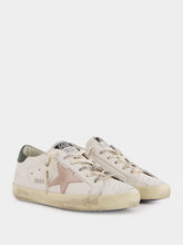 Golden Goose Light Pink Super Star Leather Sneakers