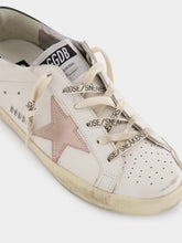Golden Goose Light Pink Super Star Leather Sneakers