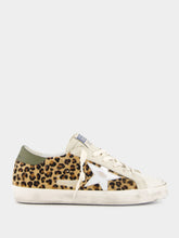 Golden Goose Super-Star Classic Sneakers with Horsy Leather and Laminated Star