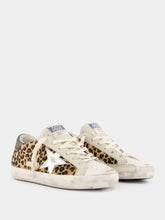 Golden Goose Super-Star Classic Sneakers with Horsy Leather and Laminated Star