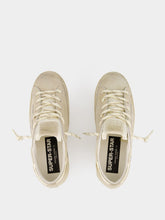 Golden Goose Beige Super-Star Leather Sneakers