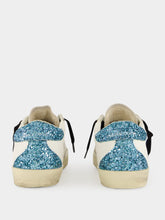 Golden Goose Super-Star Sneakers with Glitter and Suede
